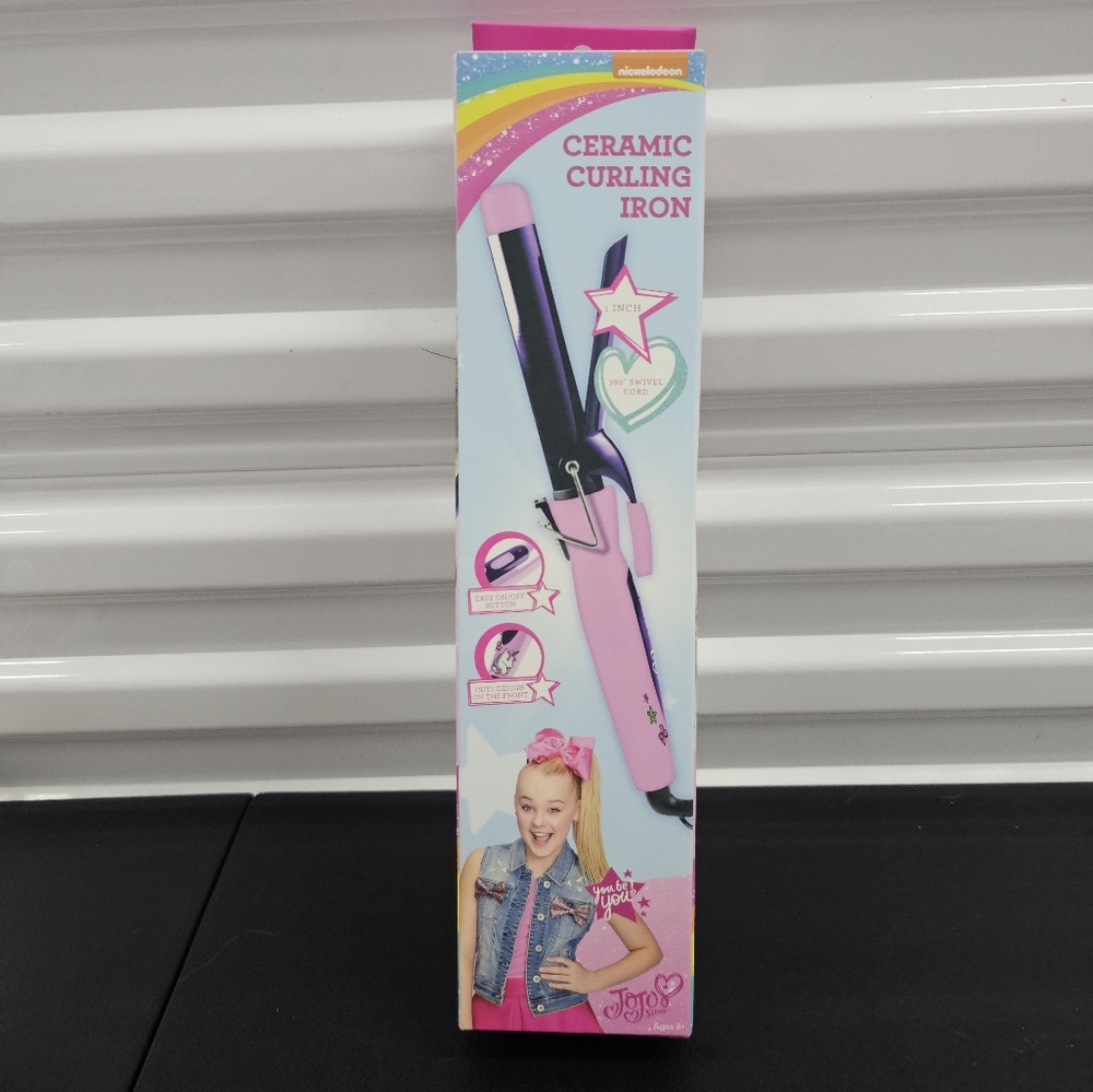 JoJo Siwa Pink and Black Curling Iron